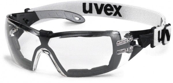 Zusatzrahmen für Augenschutzbrille uvex pheos guard supravision extreme schwarz/grau 9192.180