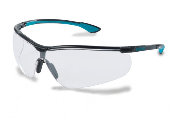 Augenschutzbrille uvex sportstyle supravision extreme schwarz/blau/schwarz 9193.376
