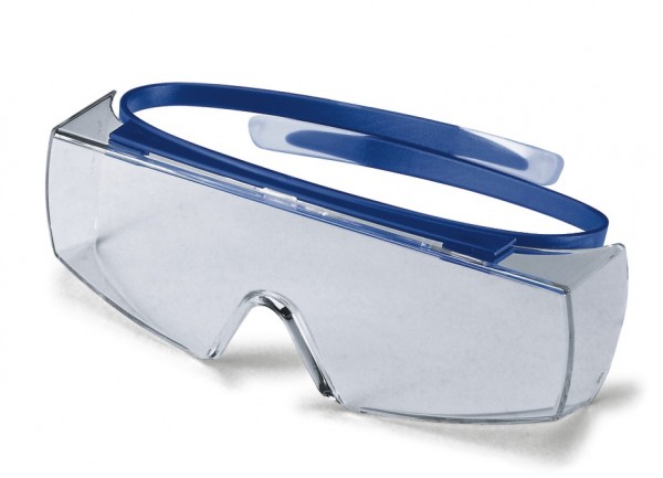 Augenschutzbrille uvex super OTG supravision sapphire navy blue 9169.065
